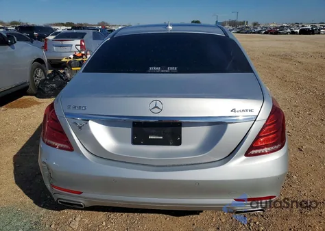 2016 Mercedes-Benz S 550 4Matic z USA, uszkodzony, nr VIN WDDUG8FB7GA208570